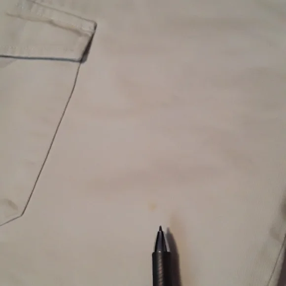 Vtg GAP factory Cargo Chinos/khakis,  cream, size 1 - Picture 8 of 8